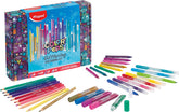 Maped Coloring Glitter Kit 31 Pcs - Al Masam Stationery LLC